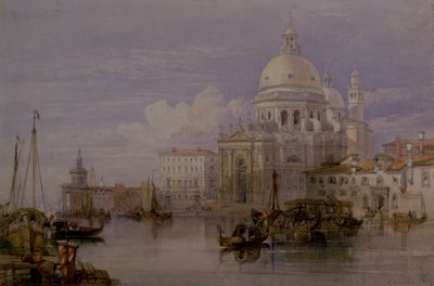 Santa Maria della Salute from the Grand Canal, Venice by William Leighton Leitch